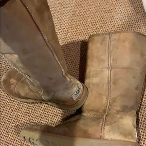 ugh Boots in Chestnut